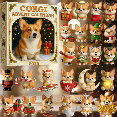 Corgi Dogs Advent Calendar