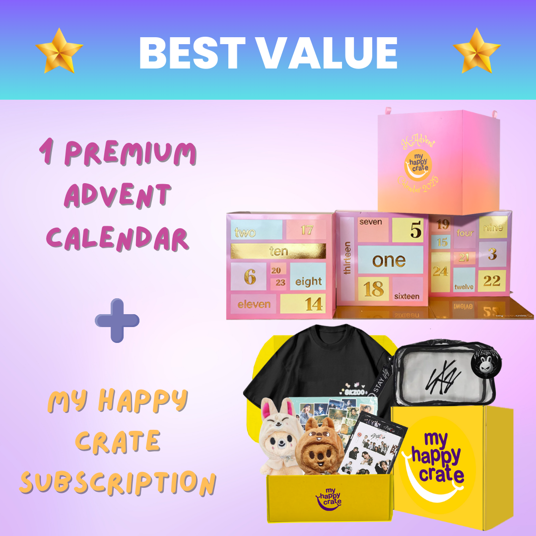 Stay Premium K-Advent 2025 + My Happy Crate Subscription