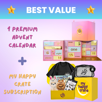 Stay Premium K-Advent 2025 + My Happy Crate Subscription