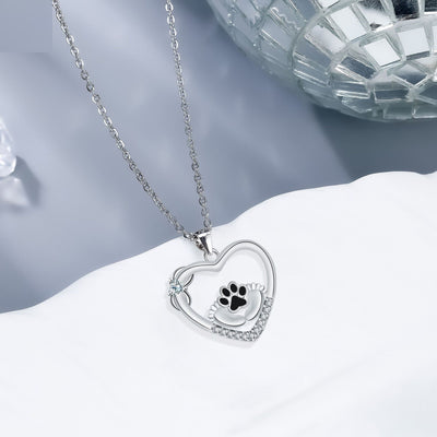 Loyal Companions Heartfelt Necklace