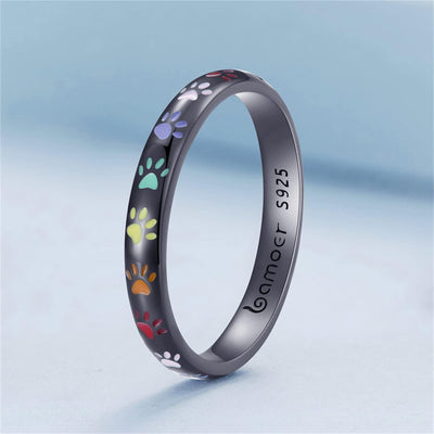 Paw Print Ring