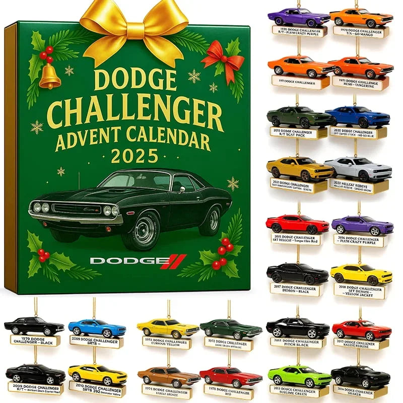 Dodge Challenger Advent Calendar
