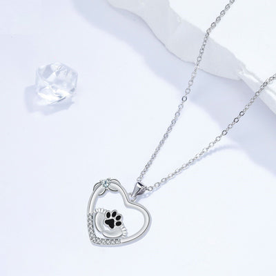 Loyal Companions Heartfelt Necklace