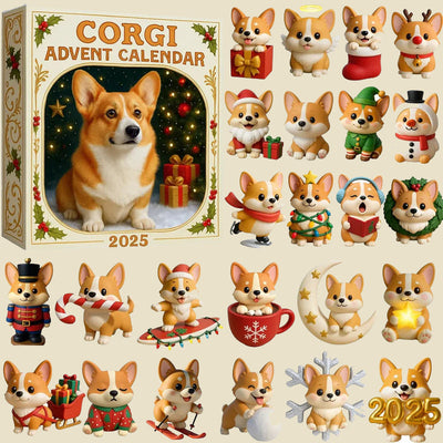 Corgi Dogs Advent Calendar