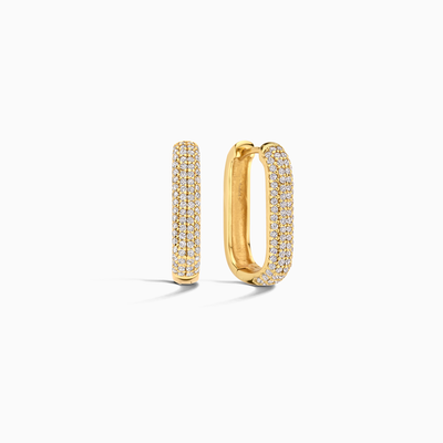 Icon – Double Pavé Earrings