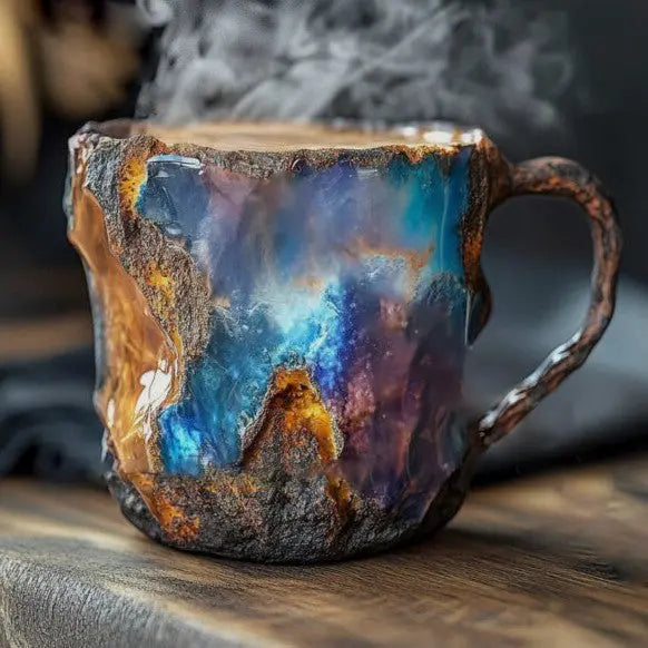 Mineral Crystal Handmade Mug