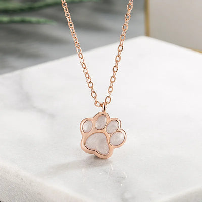 Necklace with Paw Pendant