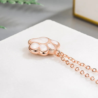 Necklace with Paw Pendant