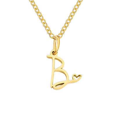 Gold Letter Necklace