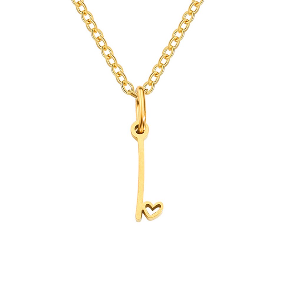 Gold Letter Necklace