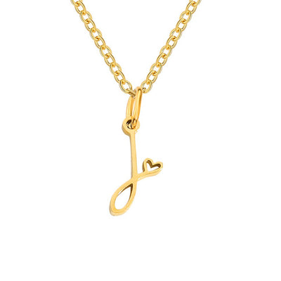 Gold Letter Necklace
