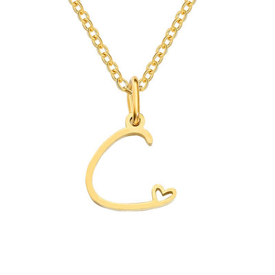 Gold Letter Necklace
