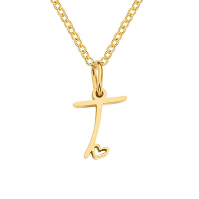 Gold Letter Necklace