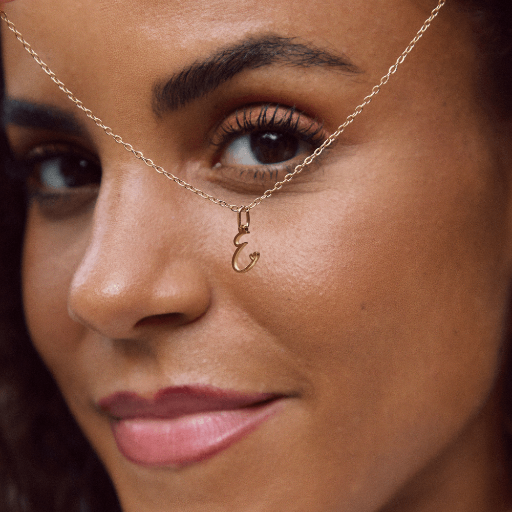 Gold Letter Necklace