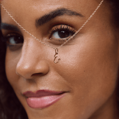 Gold Letter Necklace