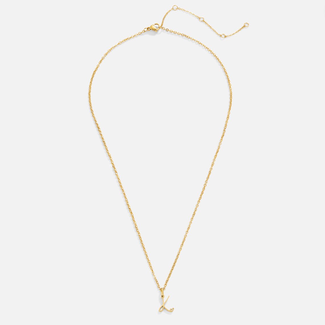 Gold Letter Necklace