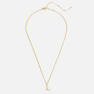 Gold Letter Necklace