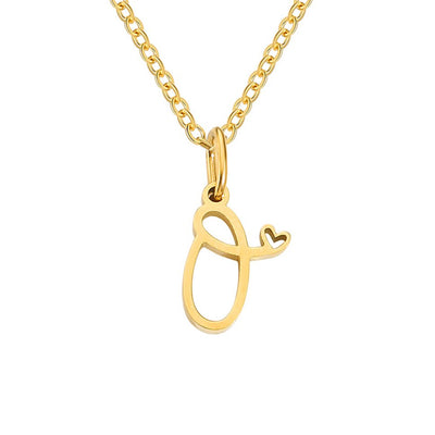 Gold Letter Necklace