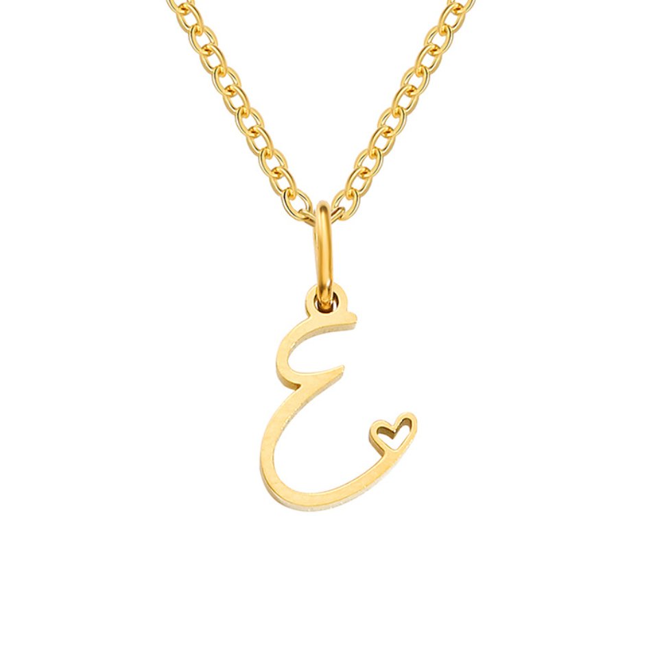 Gold Letter Necklace