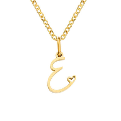 Gold Letter Necklace