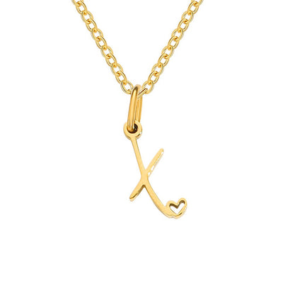 Gold Letter Necklace