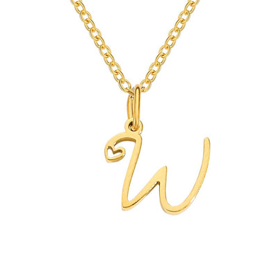 Gold Letter Necklace